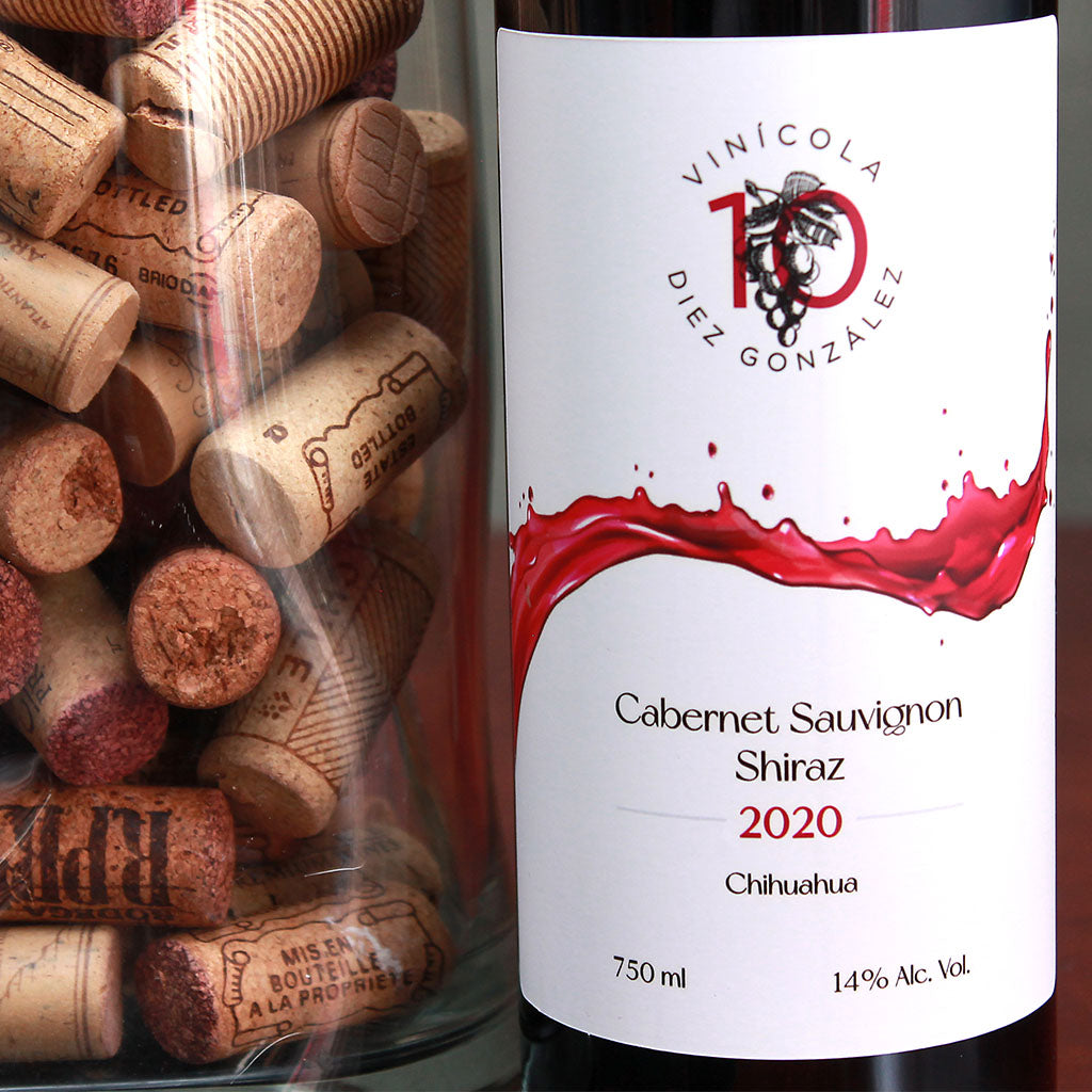Vino Tinto "Diacronía" - Ensamble Cabernet Sauvignon - Shiraz 2021