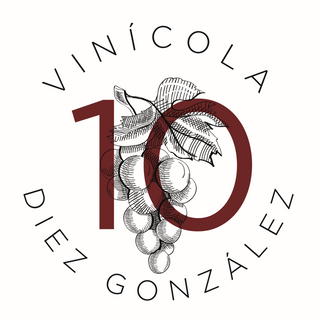 Logotipo redondo Vinícola Diez González - Vino de Chihuahua - Vino Mexicano