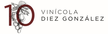 Vinícola Diez Gonzalez Logotipo uvas y número diez - Casa vinícola Chihuahua, Mexico